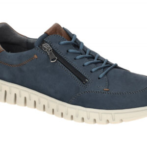 Waldl?ufer H 907005 302 206 blau - bequeme Halbschuhe f?r Herren