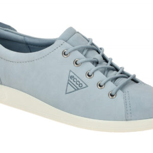 Ecco SOFT 2.0 20650302434 hell-blau - bequeme Halbschuhe f?r Damen