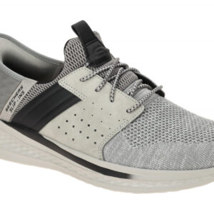 Skechers SLADE 210811 GRY grau - Slipper f?r Herren