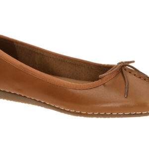 Clarks FRECKLE ICE 20352930 4 braun - Ballerina - Halbschuhe - Slipper f?r Damen