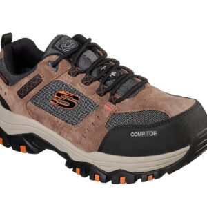 SKECHERS GREETAH Herren Sicherheitsschuh Arbeitsschuhe Halbschuhe Braun