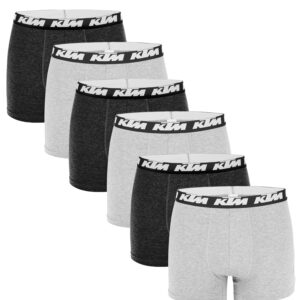 KTM by FREEGUN Boxershorts für Herren Unterwäsche Pant Men´s Boxer 6 er Pack