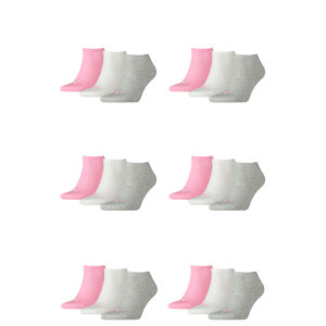 18 Paar Puma Sneaker Invisible Socken Gr. 35 - 49 Unisex für Damen Herren Füßlin...