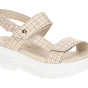 Panama Jack Noor Plaid B1 beige - Sandalette f?r Damen