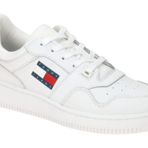 Tommy Hilfiger TJW RETRO BASKET ESS EN02505 YBS wei? - sportliche Halbschuhe ...
