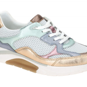 Gabor ROLLINGSOFT 66.926.61 wei? - sportliche Halbschuhe f?r Damen