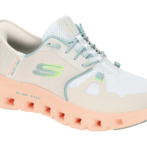 Skechers GLIDE STEP 150420 MULT beige - sportliche Slipper f?r Damen