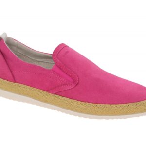 Geox Respira Maedrys Damen Slipper in pink Espandrille
