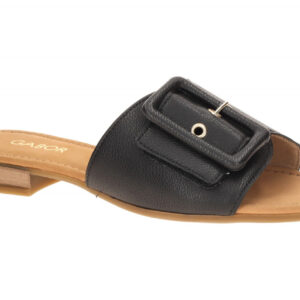 Gabor 82.791.57 schwarz - elegante Pantolette f?r Damen