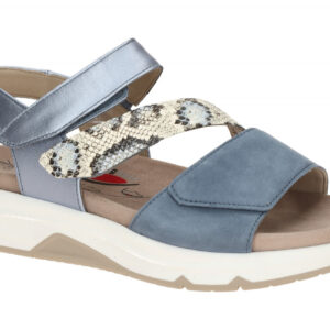 Gabor ROLLINGSOFT 86.882.26 hell-blau - Sandalette f?r Damen