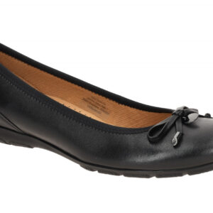 Gabor 04.164.27 schwarz - Ballerina - Halbschuhe - Slipper f?r Damen