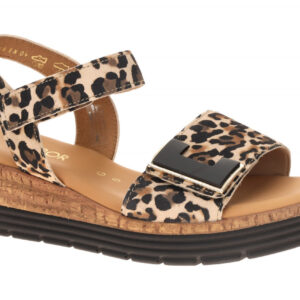 Gabor 82.700.90 braun - Riemchen Sandale f?r Damen