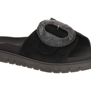 Gabor 83.742.17 schwarz - Pantolette f?r Damen