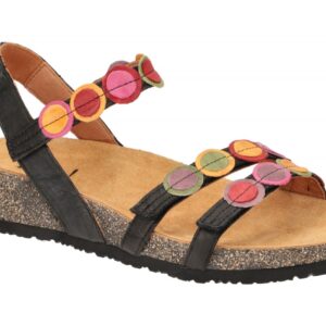 Think KOAK 3-000322-0000 schwarz - Riemchen Sandale f?r Damen