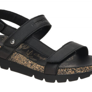 Panama Jack Selma B4 black schwarz - Sandalette f?r Damen