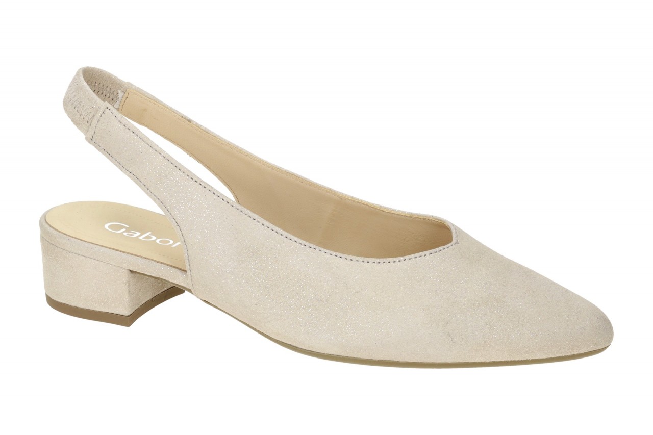Gabor 41.520.62 beige - Sling Pumps f?r Damen 1 Gabor 41.520.62 beige - Sling Pumps f?r Damen