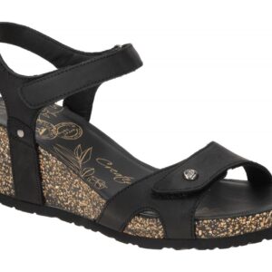 Panama Jack Julia Basics B1 schwarz - Riemchen Sandale f?r Damen