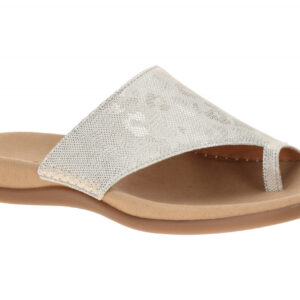 Gabor 83.700.60 grau - Pantoletten f?r Damen