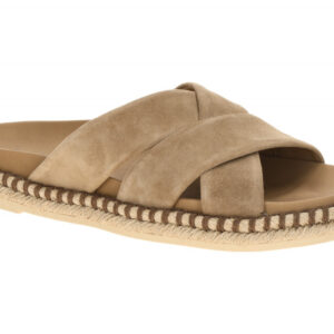 Gabor 83.780.14 hell-braun - bequeme Pantolette f?r Damen