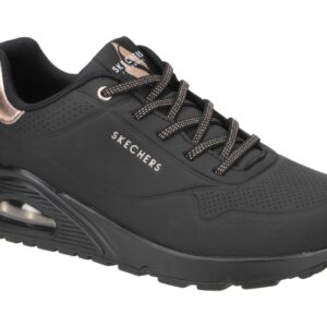 Skechers UNO 155196 BBK schwarz - sportliche Halbschuhe f?r Damen