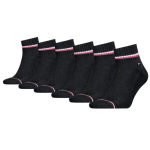 6 Paar TOMMY HILFIGER Herren ICONIC QUARTER Gr. 39 - 49 Sneaker Socken