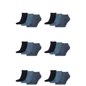 18 Paar Puma Sneaker Invisible Socken Gr. 35 - 49 Unisex für Damen Herren Füßlin...