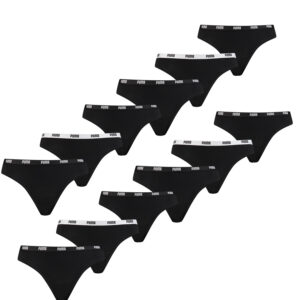 12er Pack Puma Women String Damen Slip Unterwäsche 701218849