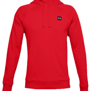 Under Armour Rival Fleece Hoodie Herren Sweatshirt 1357092 600 rot