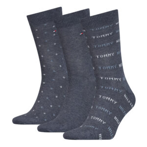 3 Paar Tommy Hilfiger Herren TH Men Giftbox 3P Gr. 39 - 46 Business Socken Gesch...