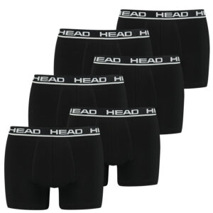 Head Herren Basic Boxer Pant Shorts Unterwäsche Unterhose 6 er Pack