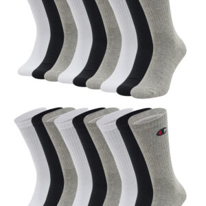 18 Paar Champion Crew Socken Gr. 35 - 46 Unisex Tennissocken U24558