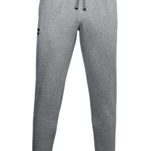 Under Armour Rival Fleece Jogger Herren Fitness Hose Sporthose 1357128 012 grau