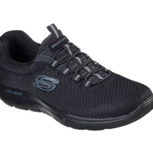 Skechers Sport Mens SUMMITS Sneakers Slip On Men Schwarz