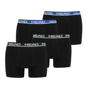 Head Herren Basic Boxer Pant Shorts Unterwäsche Unterhose 4 er Pack