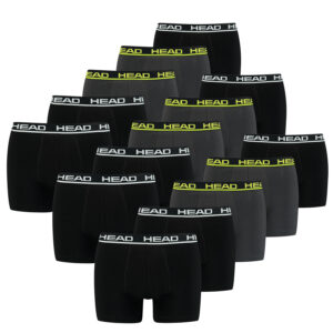 15 er Pack Head Herren Boxer Boxershorts Basic Pant Unterwäsche