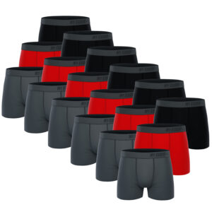18 er Pack My Essential Clothing Basic Boxershorts Cotton Bio Herren Shorts Unte...
