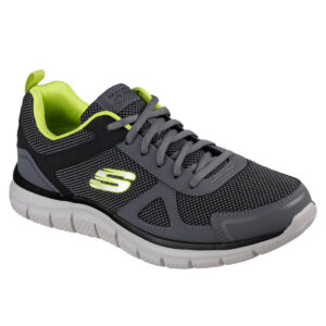 Skechers Sport Herren TRACK BUCOLO Sneakers Men WIDE FIT Grau