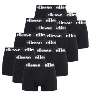 Ellesse Boxershorts Fashion Boxer Herren Trunk Shorts Unterwäsche 12er Pack