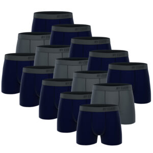 15 er Pack My Essential Clothing Basic Boxershorts Cotton Bio Herren Shorts Unte...