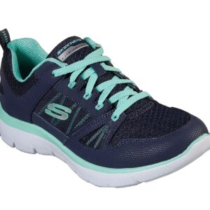 Skechers Sport Womens SUMMITS NEW WORLD Sneakers Women Blau