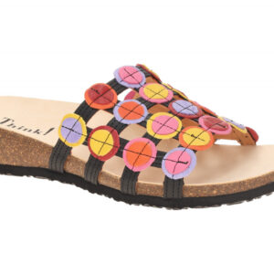 Think JULIA 3-000247-0020 schwarz - bequeme Pantolette f?r Damen