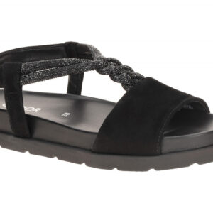 Gabor 84.601.17 schwarz - Sandalette f?r Damen