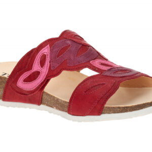 Think MIZZI 3-001283-5000 rot - bequeme Pantolette f?r Damen