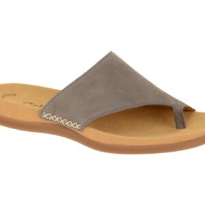 Gabor 03.700.13 dunkel-grau - Pantoletten f?r Damen