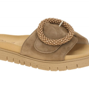 Gabor 83.745.18 braun - Pantolette f?r Damen