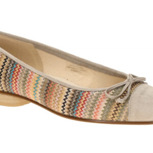 Gabor 85.102.45 grau - Ballerina - Halbschuhe - Slipper f?r Damen