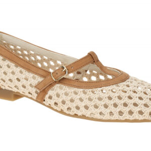 Paul Green 1143-000 beige - Ballerina - Halbschuhe - Slipper f?r Damen