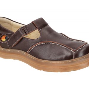 Eject SONY2 7573.007 dunkel-braun - bequeme Slipper f?r Damen