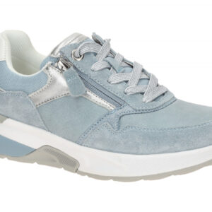 Gabor ROLLINGSOFT 86.847.36 hell-blau - bequeme Halbschuhe f?r Damen
