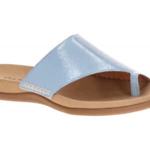 Gabor 83.700.96 hell-blau - Pantoletten f?r Damen